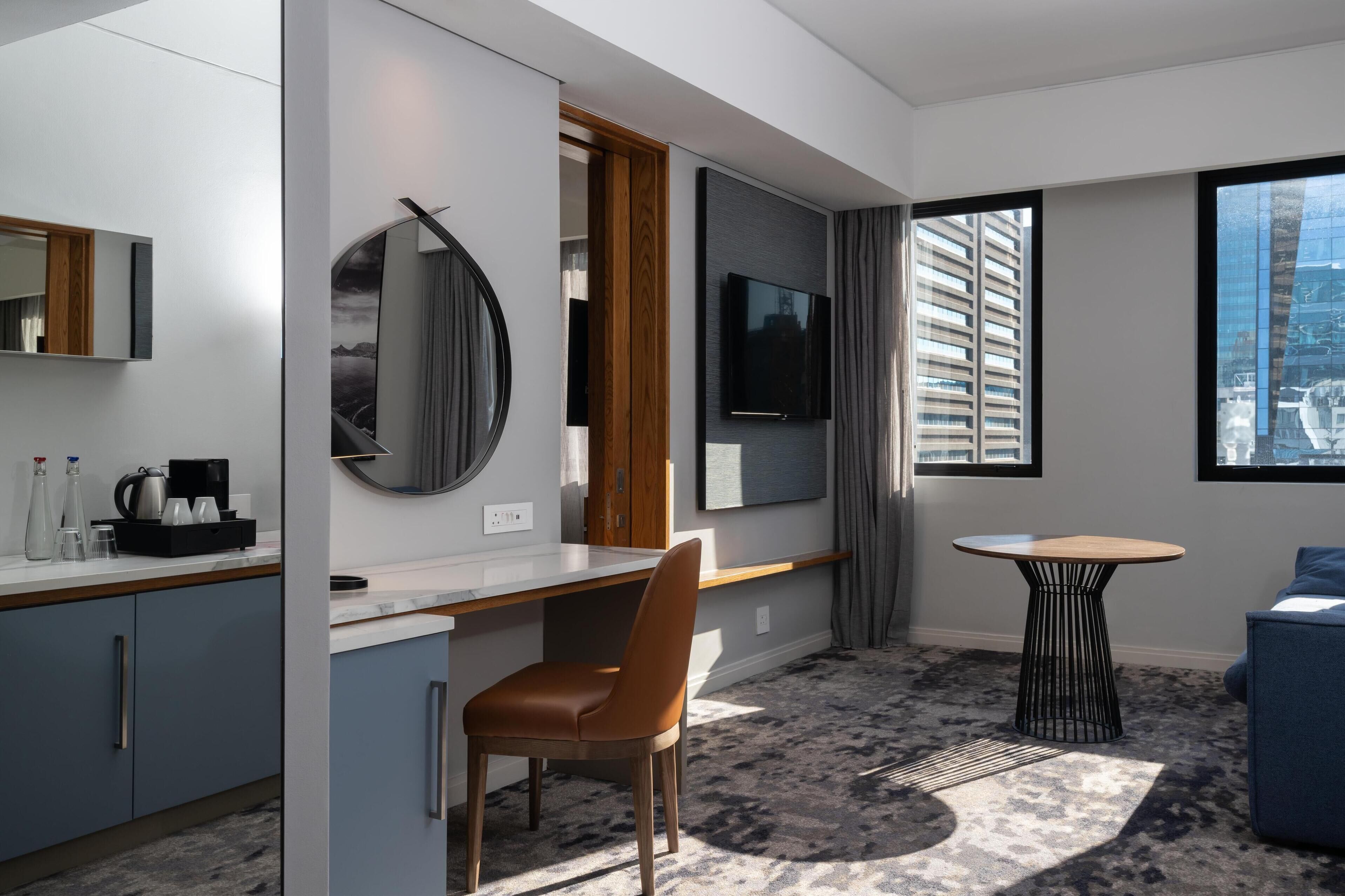 luxury suite, 1 bedroom | premium bedding, minibar, in-room safe, individually decorated