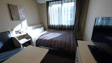 Room, Smoking, Annex Building (Semi Double Room) | 1 bilik tidur, meja, Wi-fi percuma, cadar katil