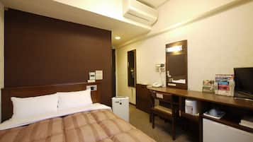 1 bedroom, desk, blackout curtains, iron/ironing board