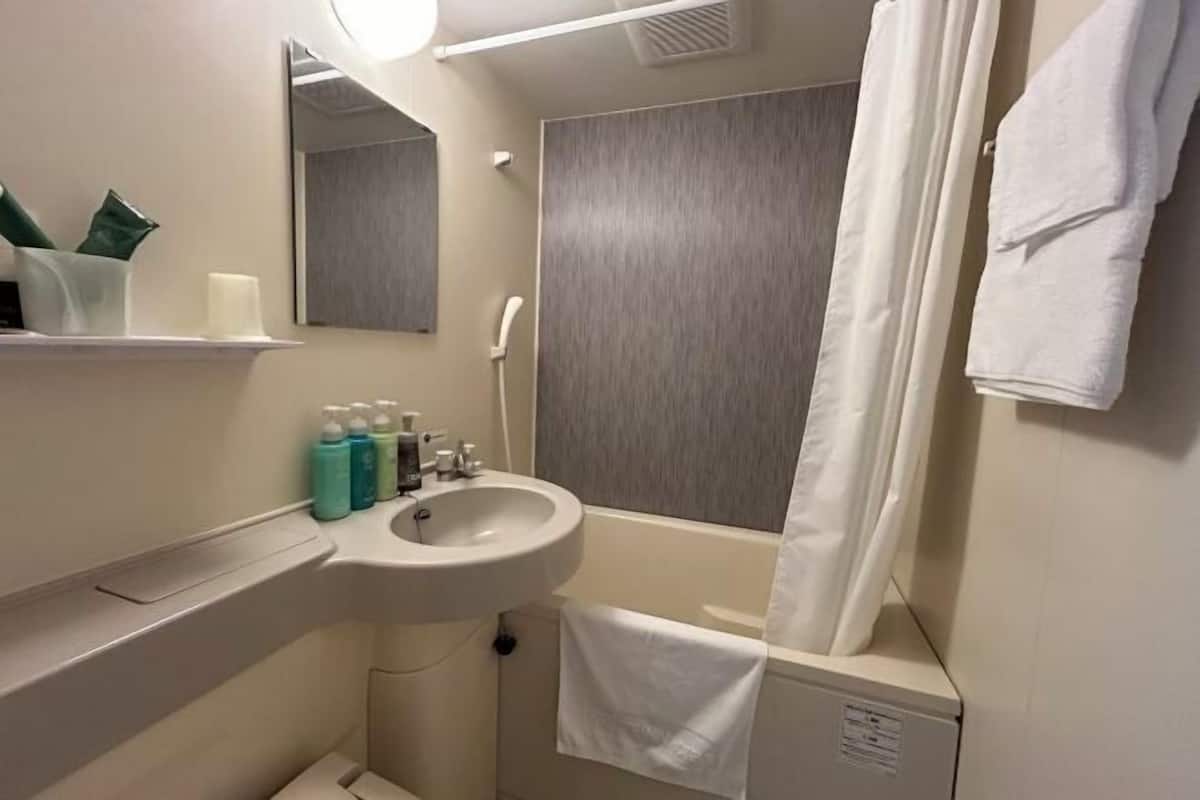 Set di cortesia gratuito, asciugacapelli, pantofole, bidet elettronico