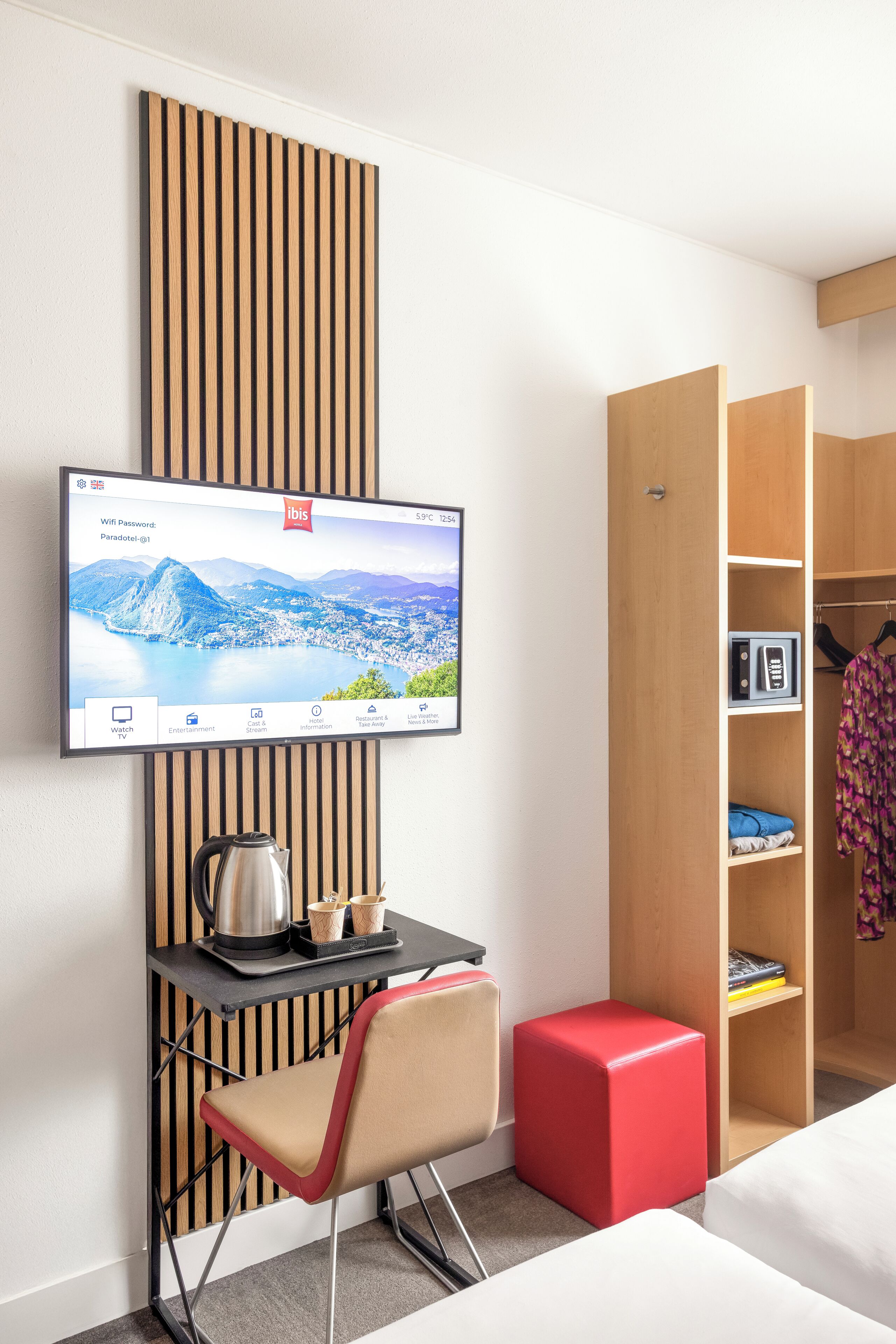 standard room, multiple beds | wardrobe