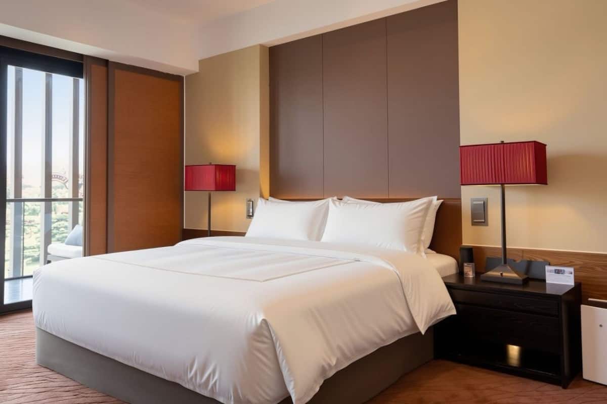 Pagoda Suite, 1 Bedroom | Premium bedding, memory foam beds, minibar, in-room safe