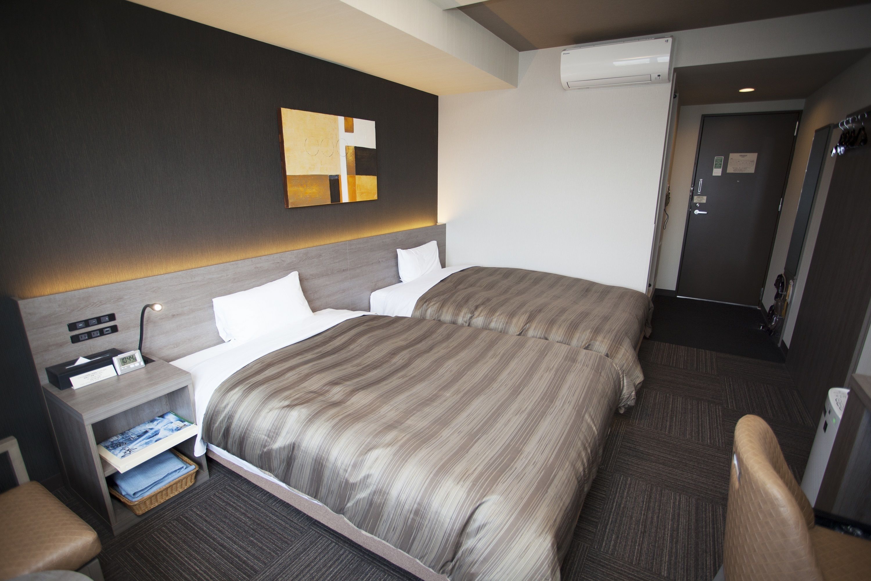 1 bedroom, desk, blackout curtains, iron/ironing board