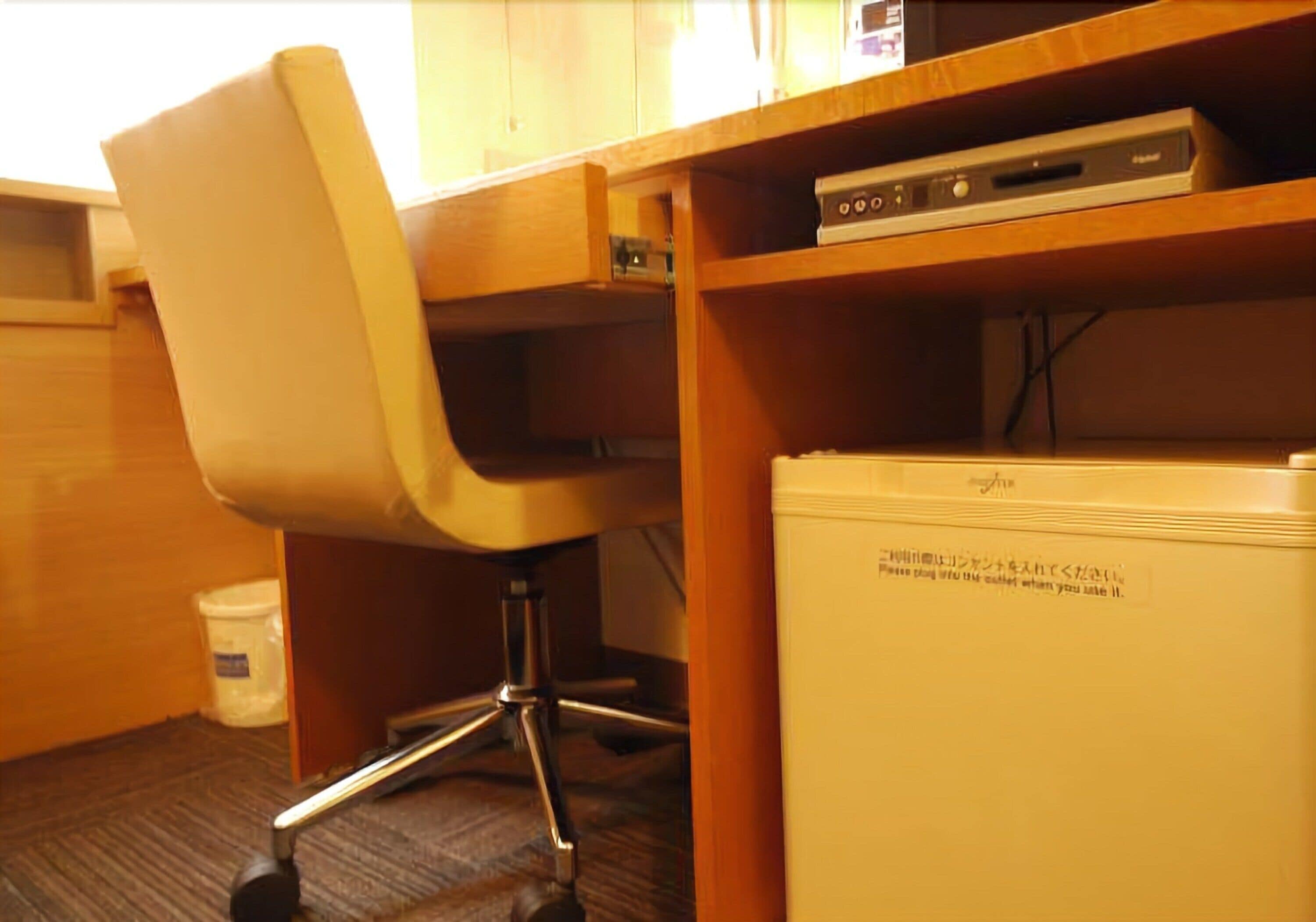 1 bedroom, desk, blackout curtains, iron/ironing board