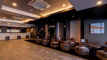 Sitteområde i lobbyen