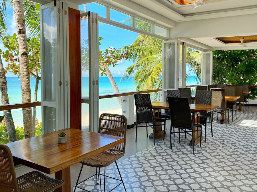 Frokost, lunsj og middag serveres, filippinske retter