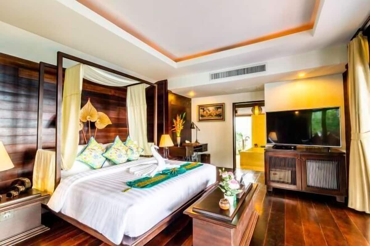 1 Schlafzimmer, Zimmersafe, Schreibtisch, Verdunkelungsvorhänge