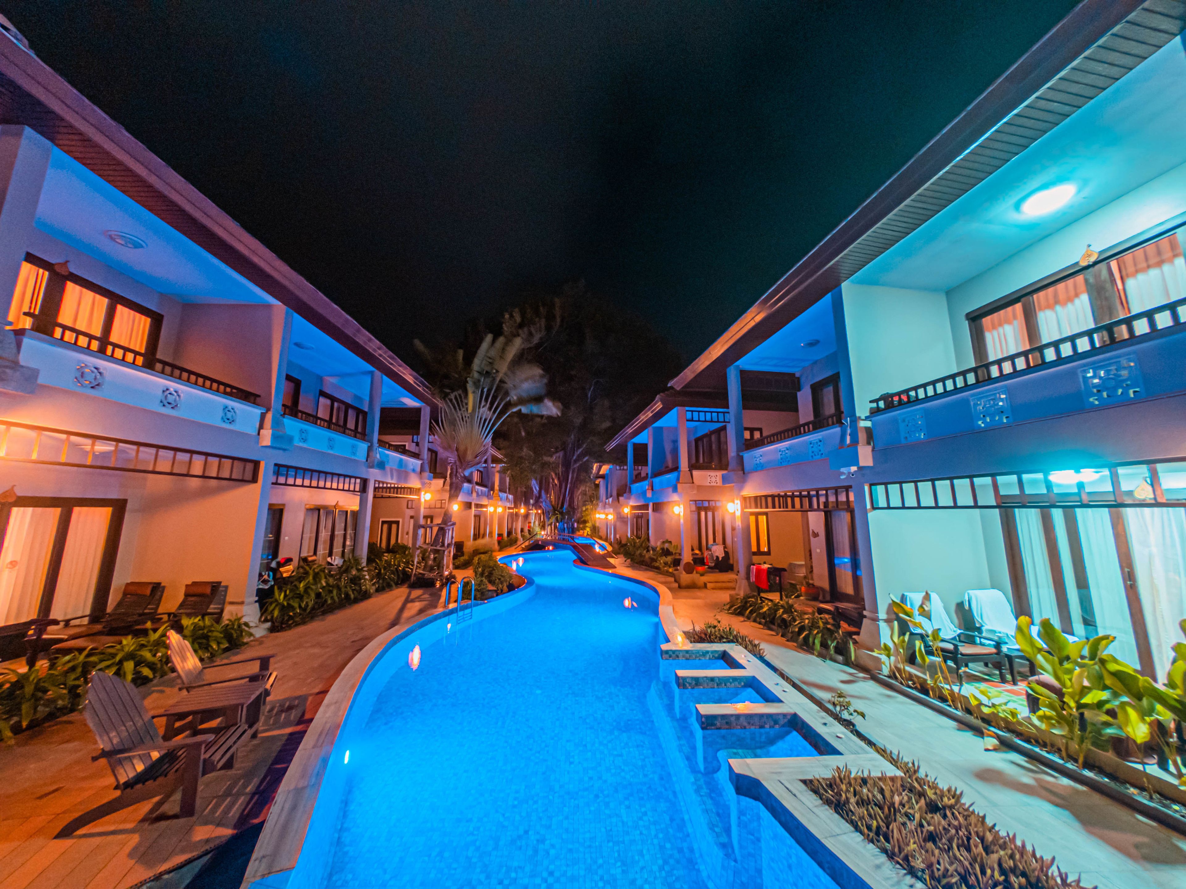 front of property – evening/night