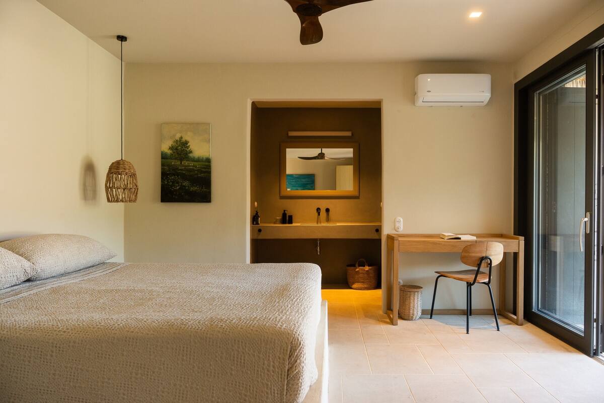 Dream Hillside House for 2+1 guests  sea view | Literie de qualité, minibar, système d’insonorisation