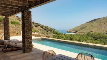 Sunrise Villa with Private Pool | 1 bedroom, premium bedding, minibar, individually decorated