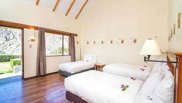 Down duvets, Select Comfort beds, in-room safe, free WiFi