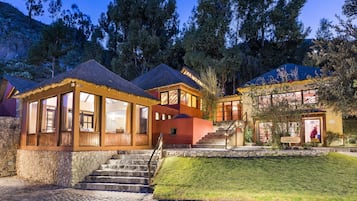 Front of property - evening/night