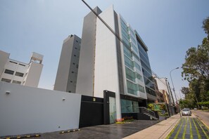 Fachada del alojamiento