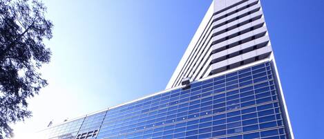 Façade de l’hébergement