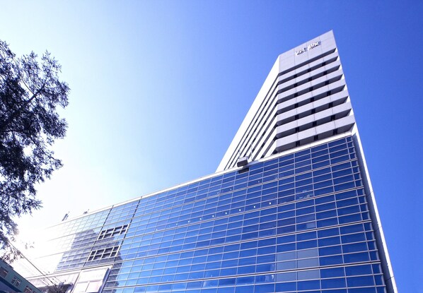 Overnatningsstedets facade