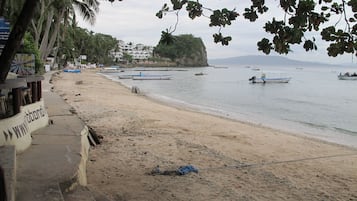 On the beach, scuba diving, snorkeling, beach bar