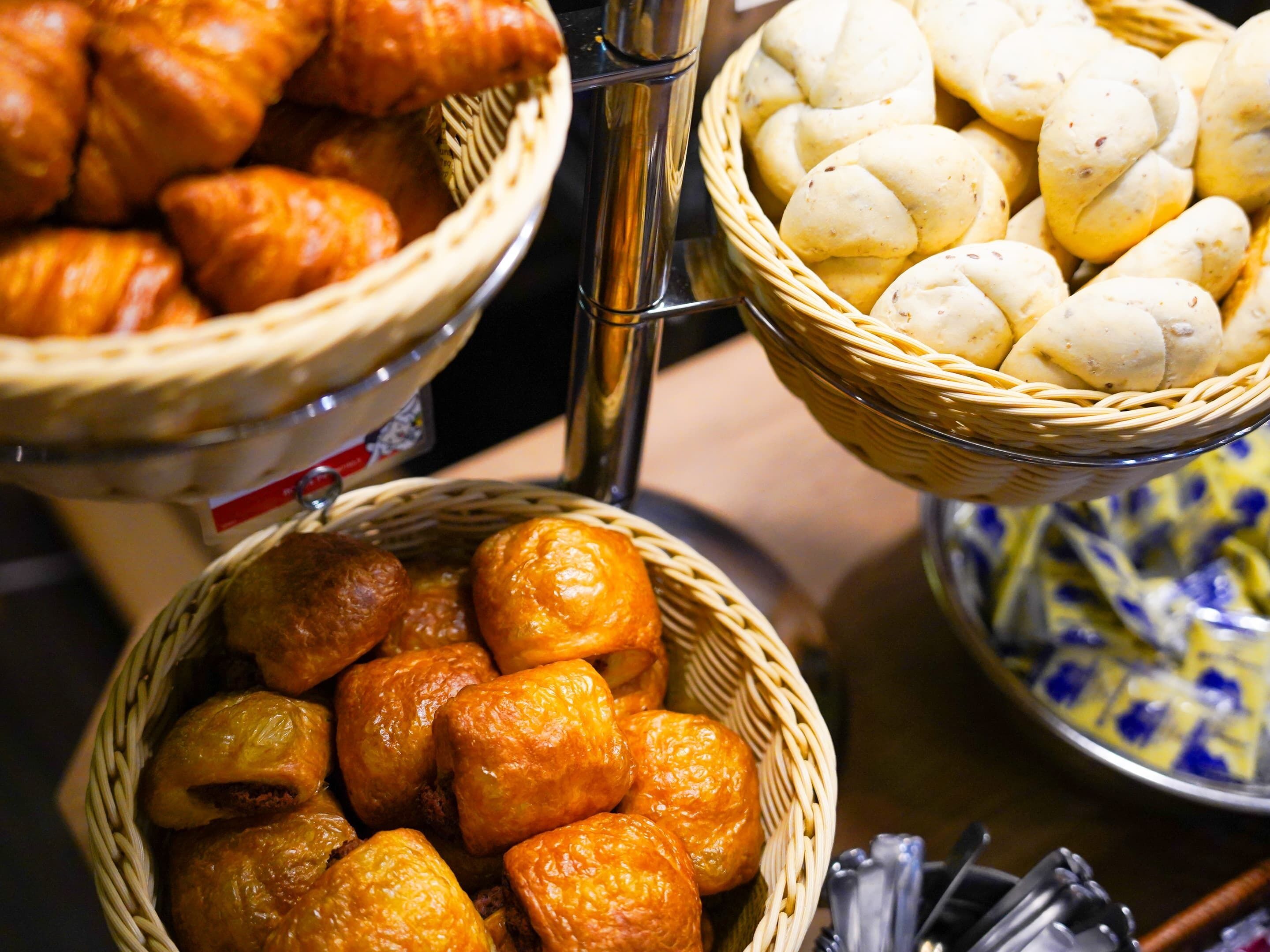 Frukostbuffé varje dag mot avgift