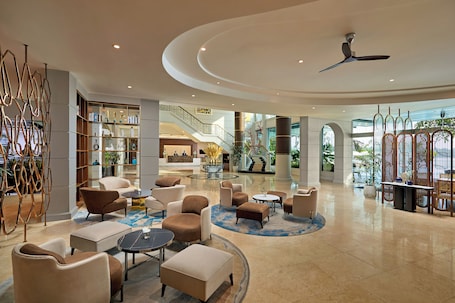 Sala de estar en el lobby