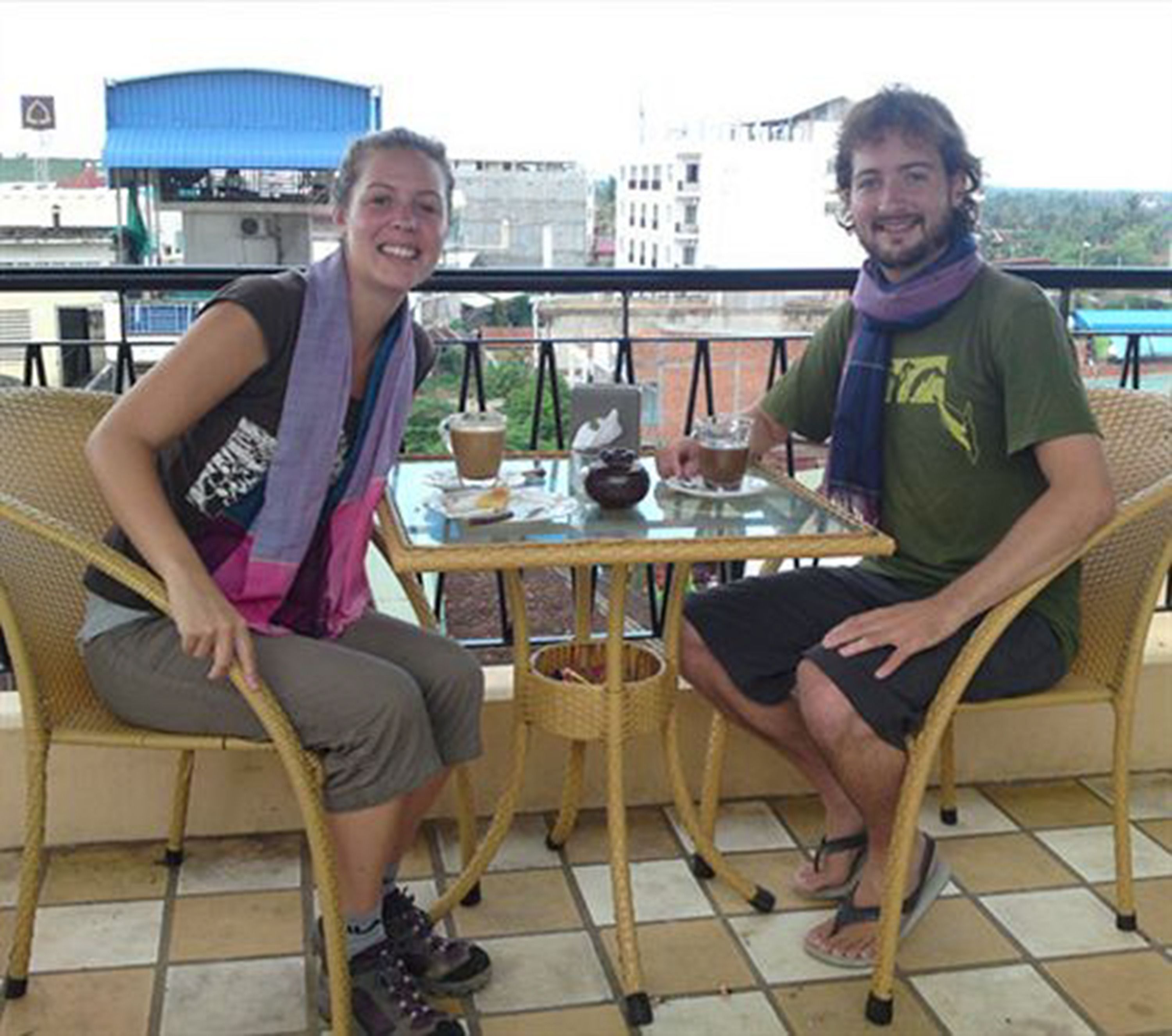 Breakfast, lunch served; international cuisine, al fresco dining 