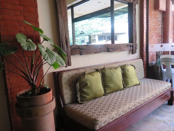 Sala de estar en el lobby