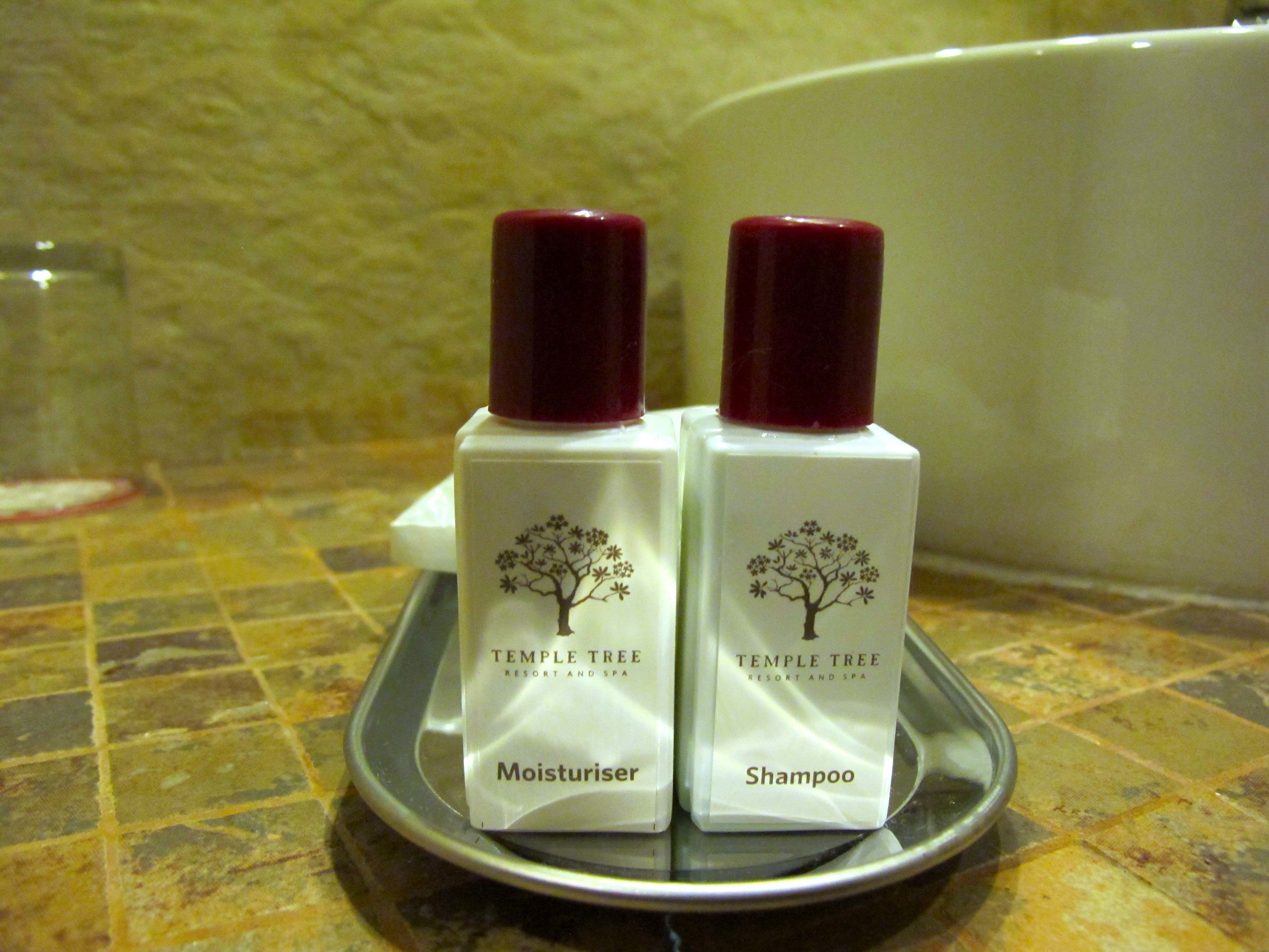 rainfall showerhead, free toiletries, hair dryer, bathrobes