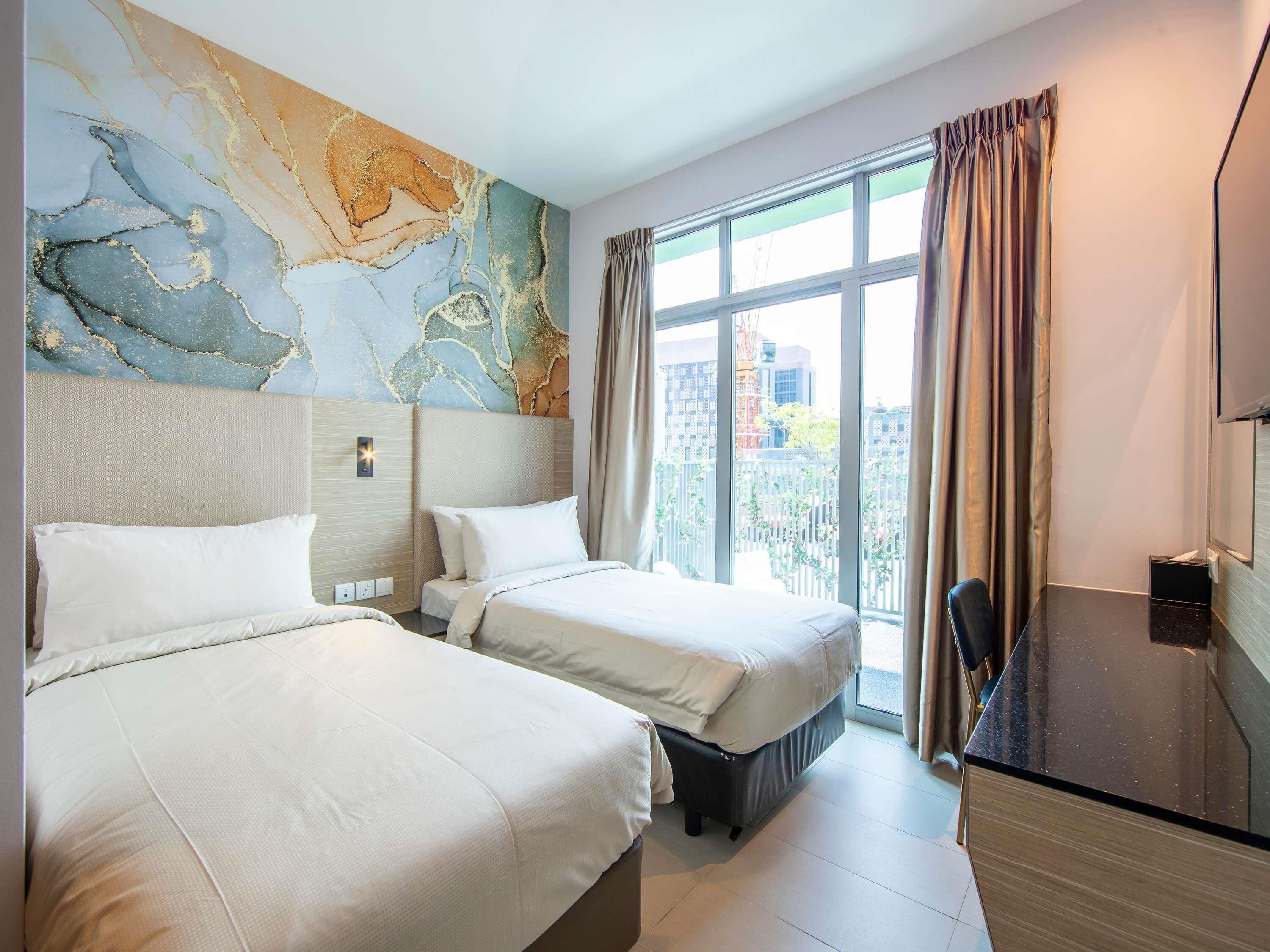Premium Room, 2 Twin Beds | In-room safe, individually furnished, desk, free WiFi