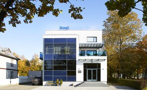 Fassade der Unterkunft
