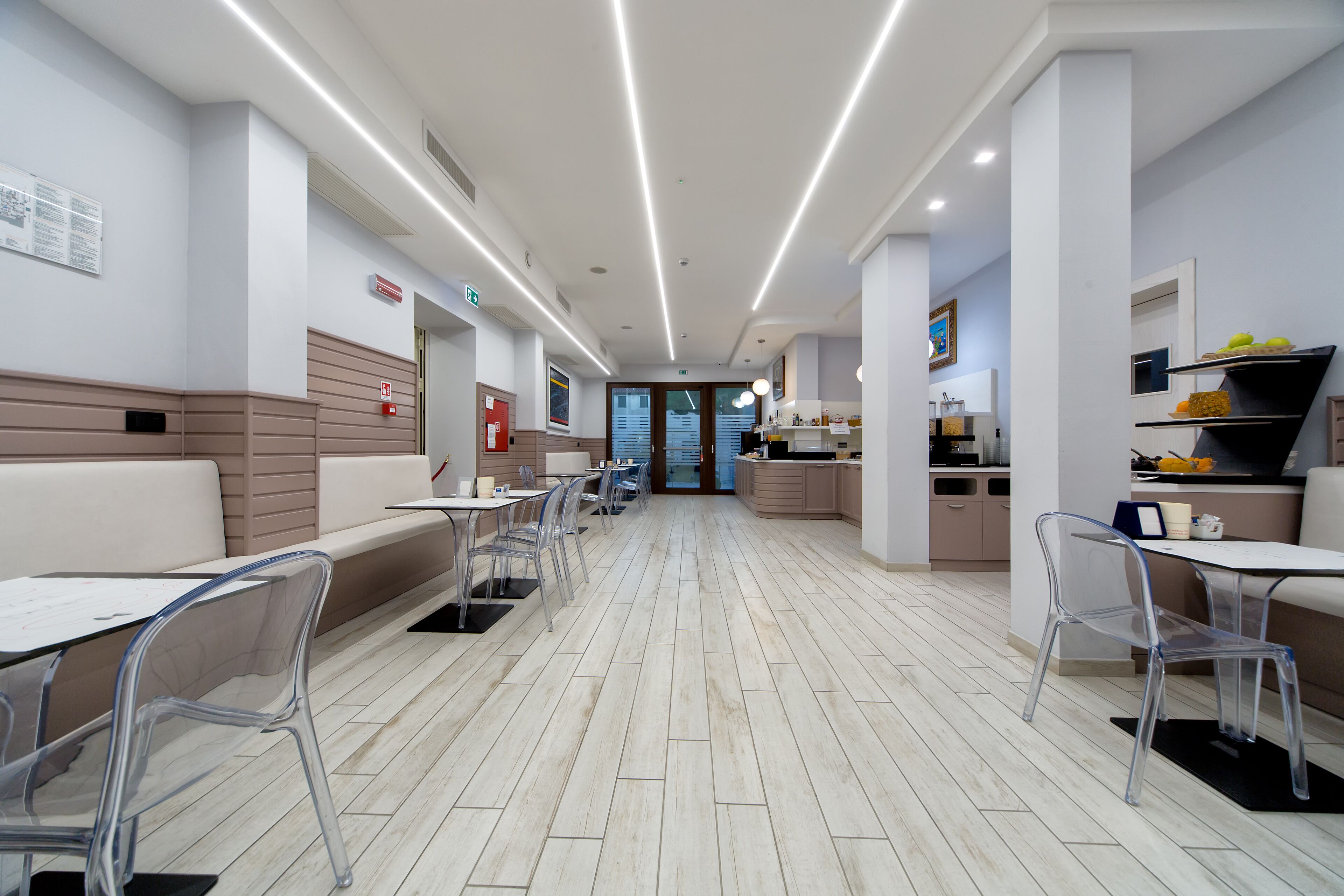 Daily buffet breakfast (EUR 10.00 per person)