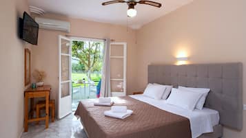 Estudio | Cortinas blackout, cuna de viaje, wifi gratis y ropa de cama