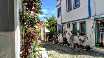 Overnatningsstedets facade