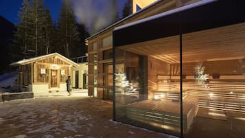 Sauna, Whirlpool, Dampfbad, Türkisches Bad/Hamam, Körperbehandlungen