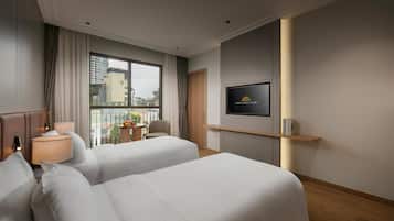 Minibar, in-room safe, desk, soundproofing