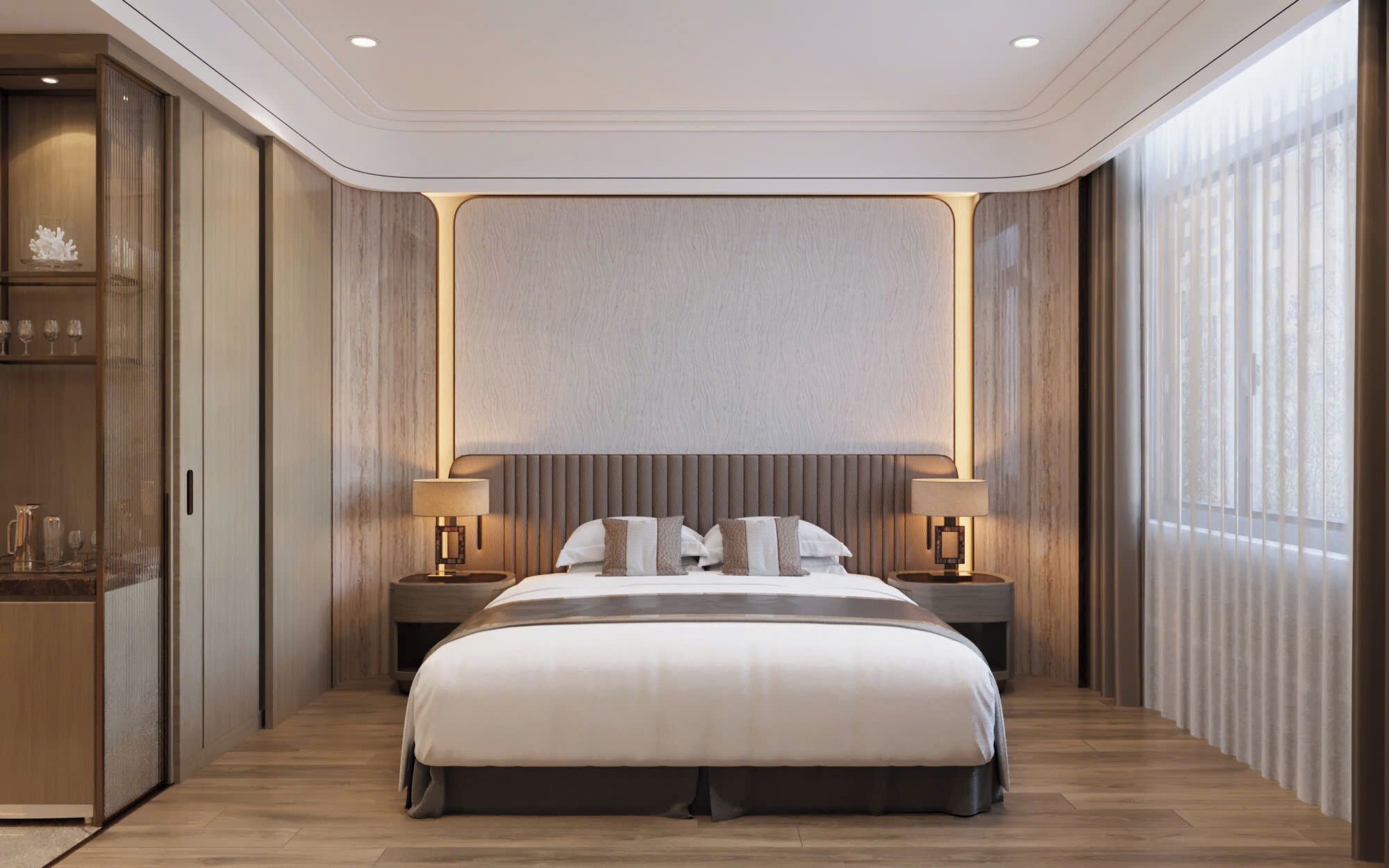 미니바, 객실 내 금고, 책상, 방음 설비