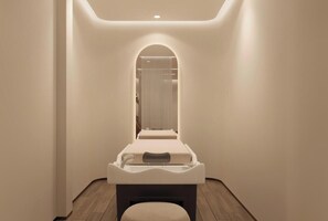 Salas de tratamiento para parejas, aromaterapia y reflexología 