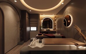 双人护理室、芳香疗法、脚底按摩、指（趾）甲修剪和护理