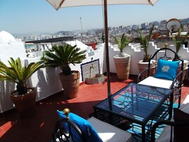 Panoramic Room, Sea View | Terrace/patio