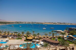 Private beach, sun loungers, beach umbrellas, beach towels