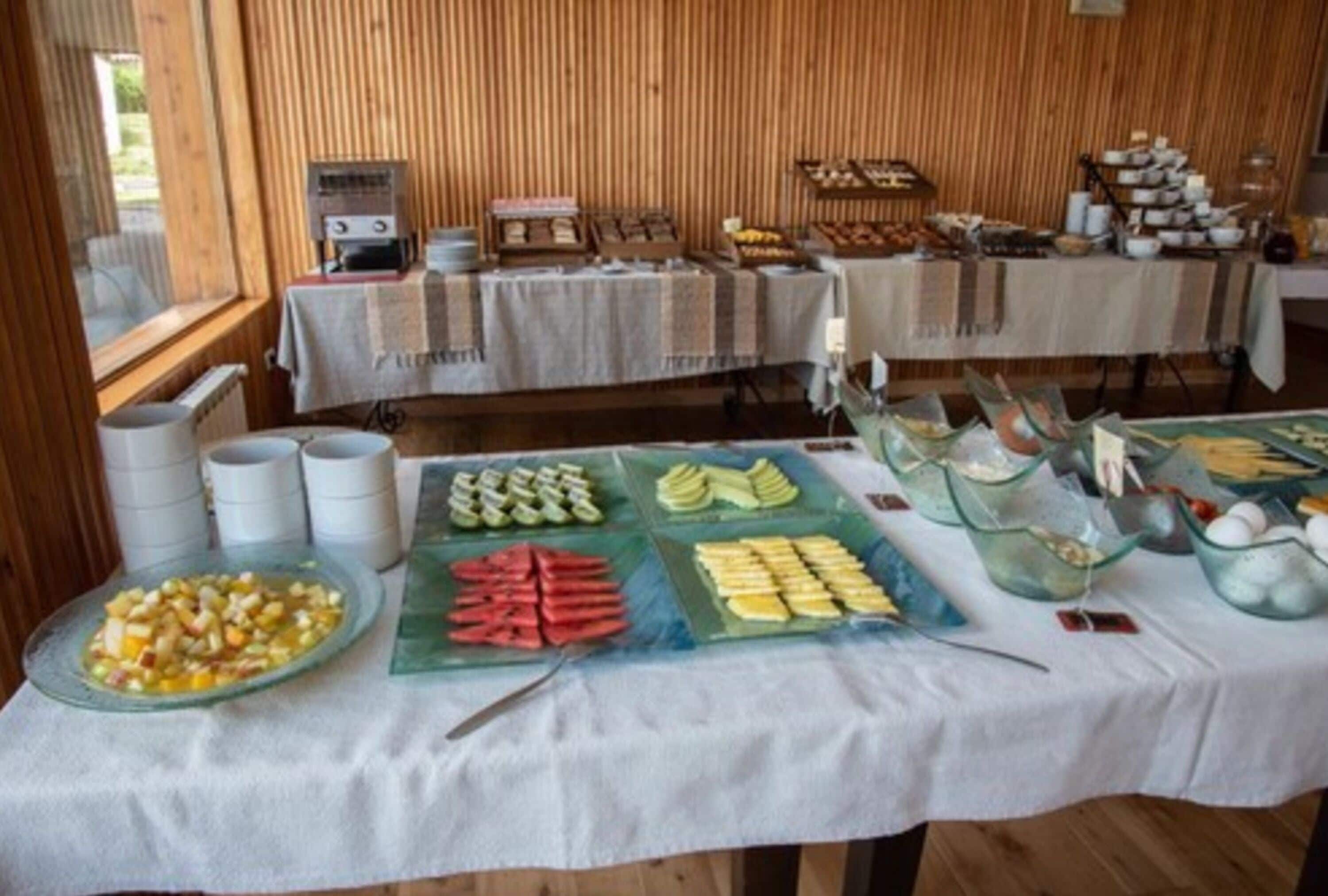 Desayuno buffet incluido todos los días 