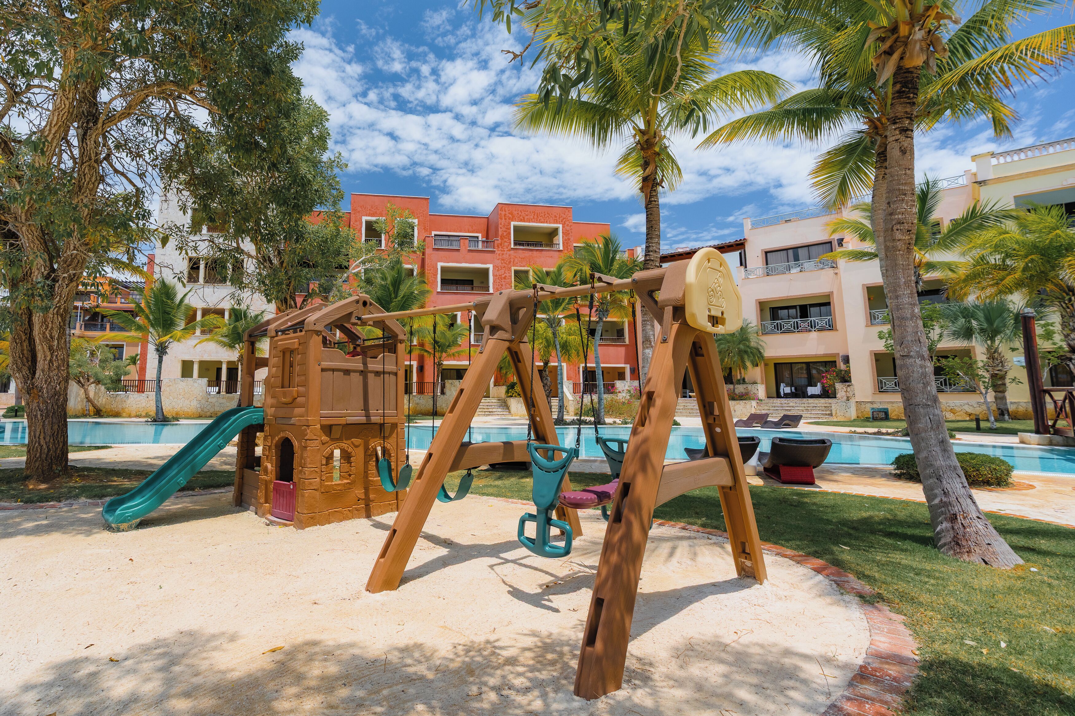 Utendørs lekeområde for barn