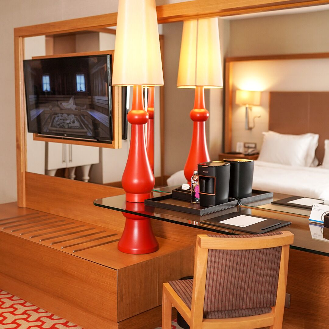 egyptian cotton sheets, premium bedding, minibar, in-room safe