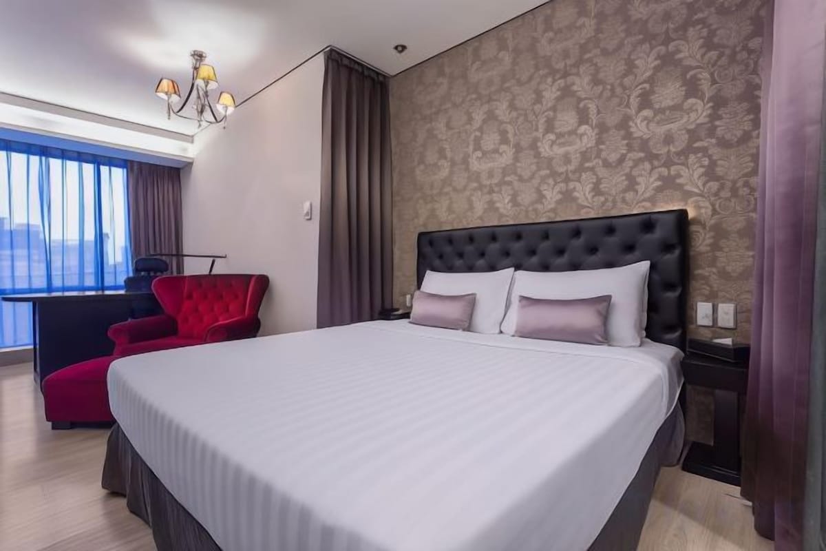 In-room safe, desk, blackout curtains, soundproofing