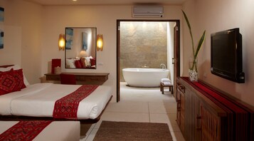 尊贵客房 | 迷你吧、客房内保险箱、办公桌、免费 WiFi