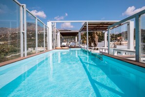 Piscina en la azotea