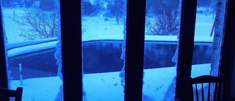 Vue depuis l’hébergement