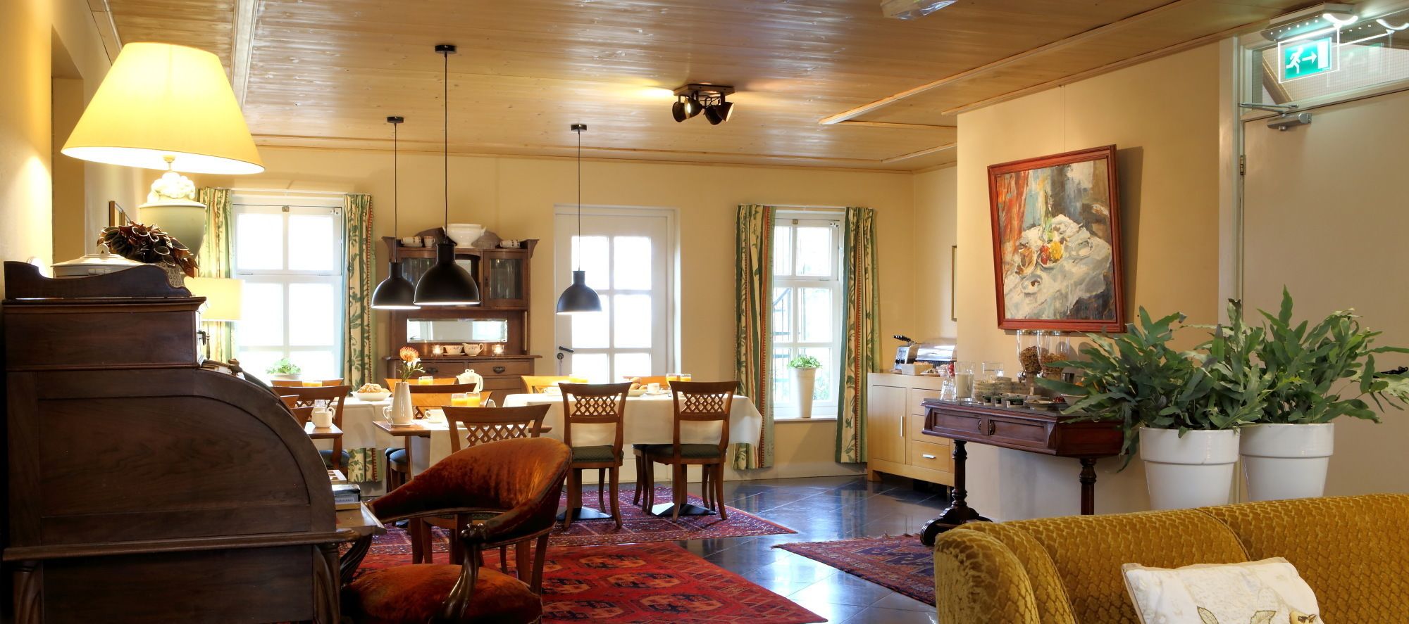 Interior entrance