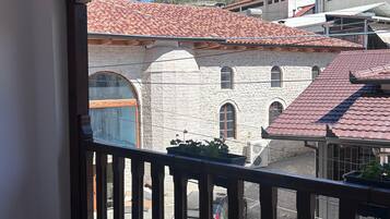 Blick von der Unterkunft