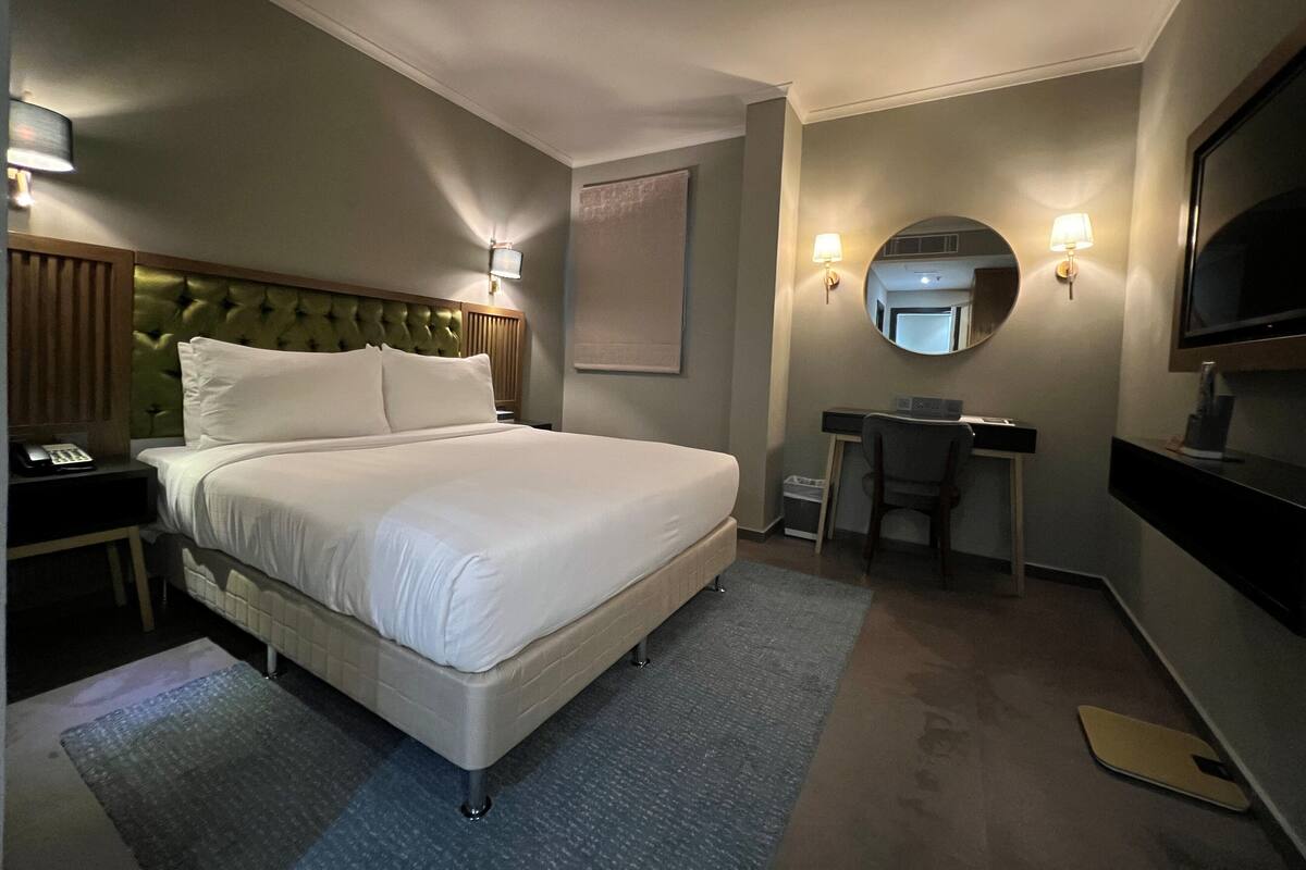 Minibar, in-room safe, soundproofing, iron/ironing board (on request)