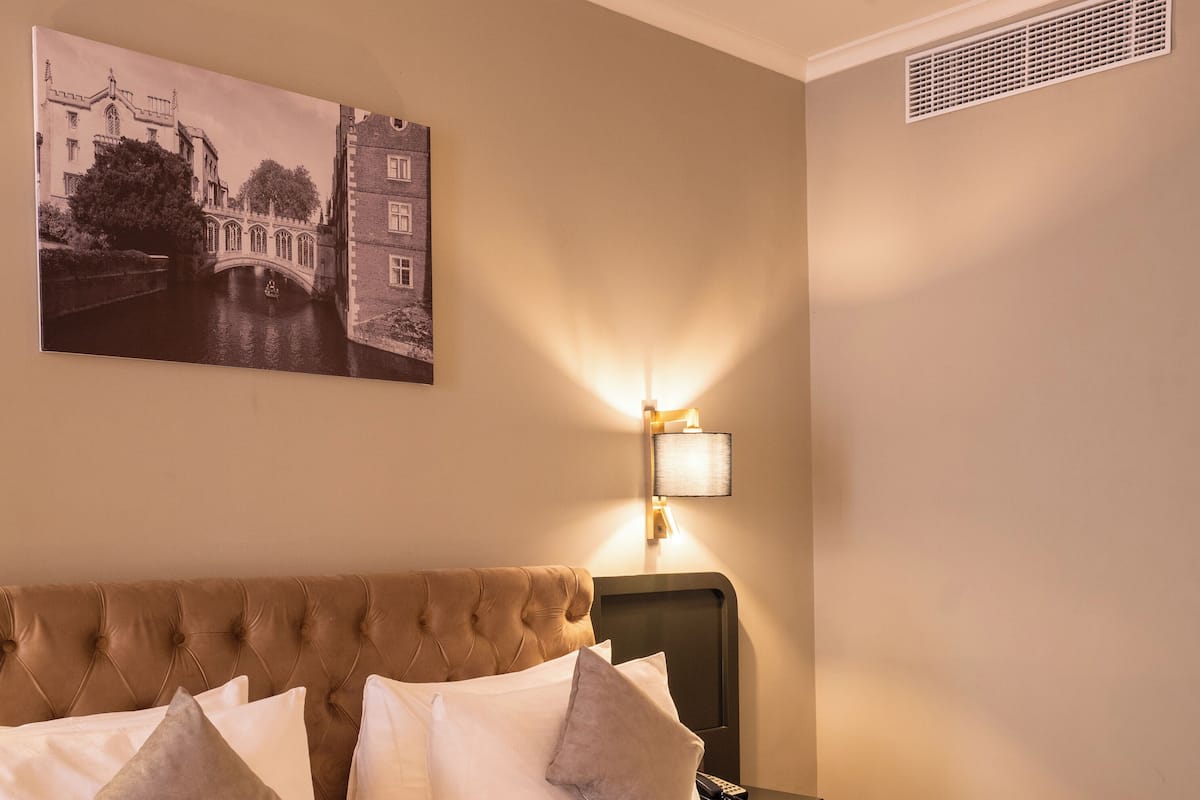 Junior Double Room, 1 King Bed | Minibar, in-room safe, soundproofing, iron/ironing board (on request)