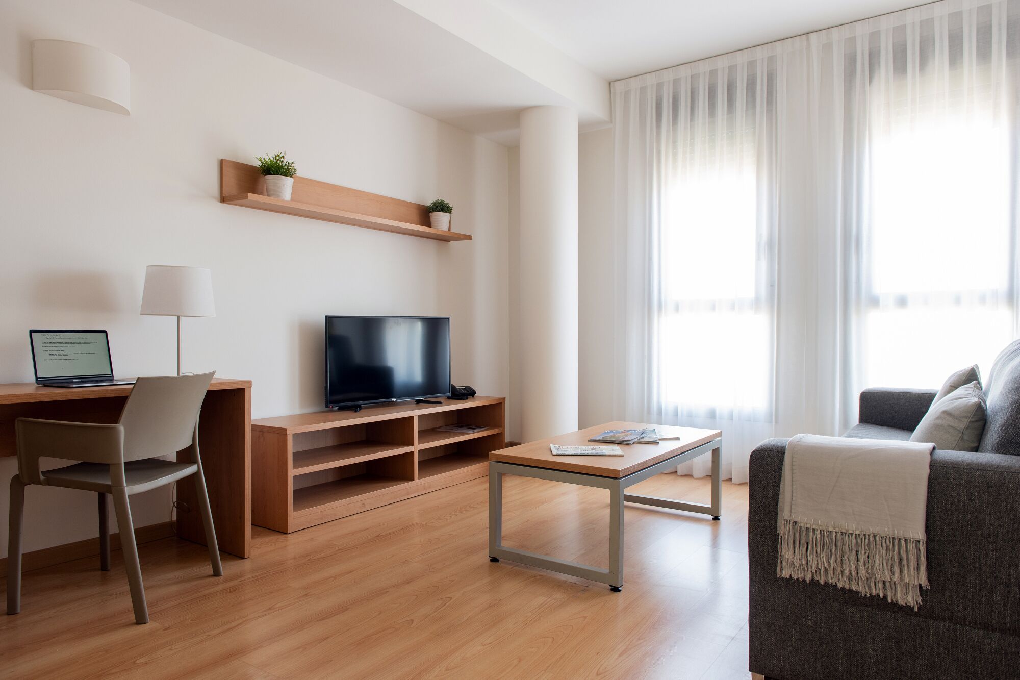 Business Apartment, 1 Queen Bed (1 Adult) | Premium bedding, down comforters, in-room safe, desk