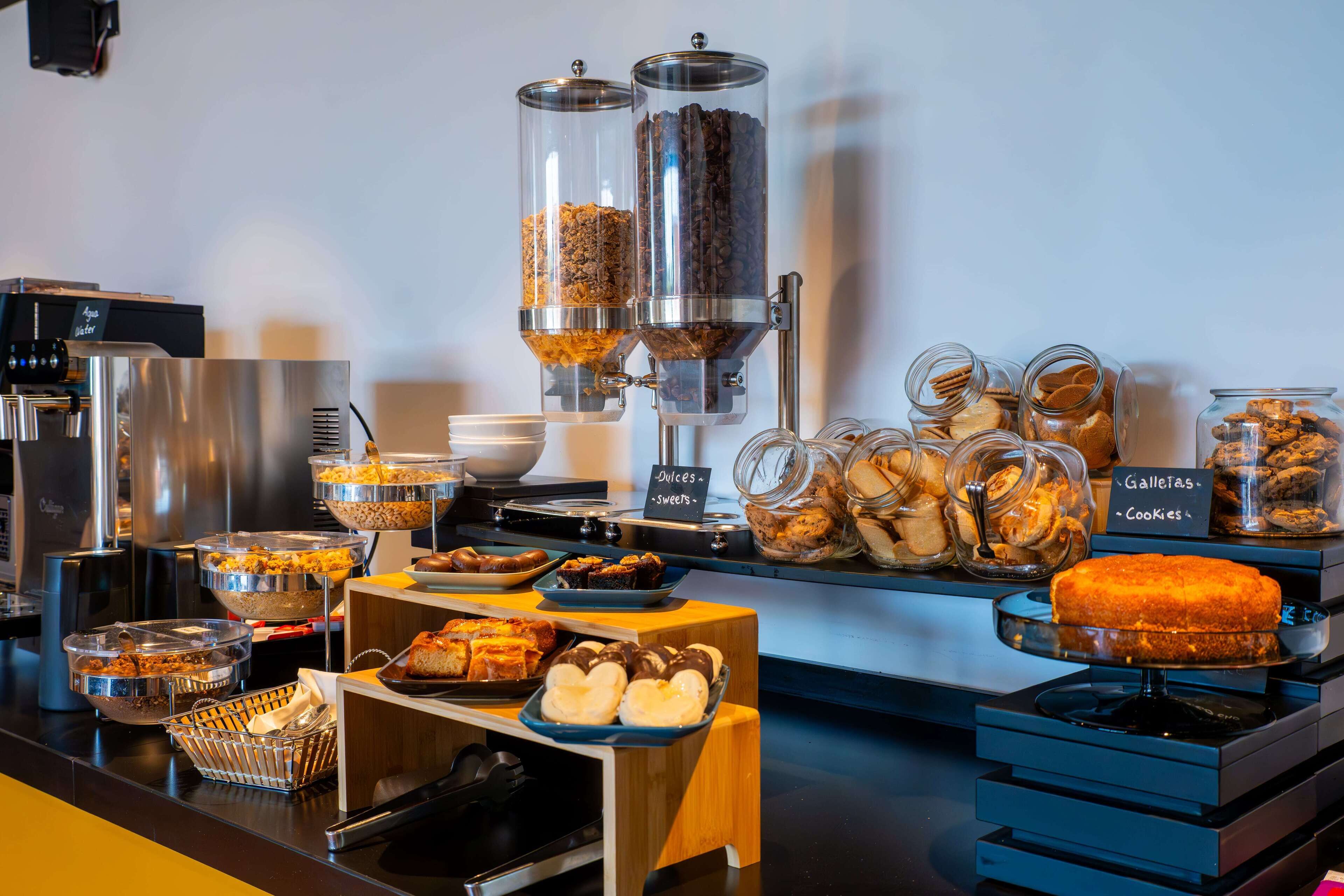 Daily buffet breakfast (EUR 15 per person)